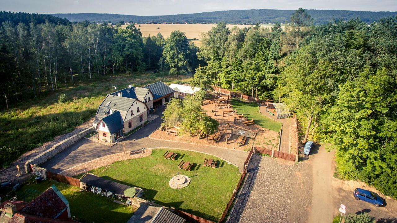 Penzion Sterbova Vila Hotel Bila Tremesna Luaran gambar